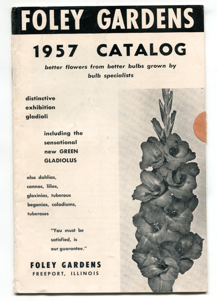 1957 Foley Gardens Catalog