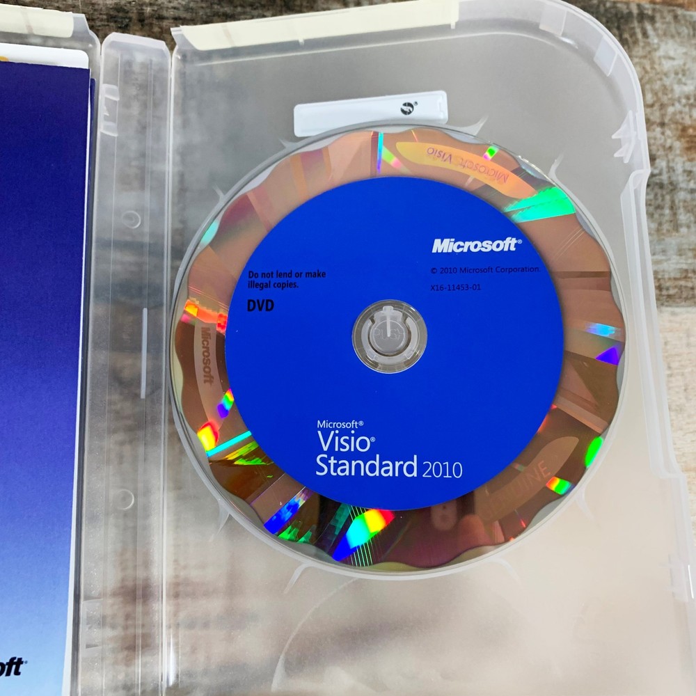 Microsoft Visio Standard 2010 - CD-ROM w/ Product Key