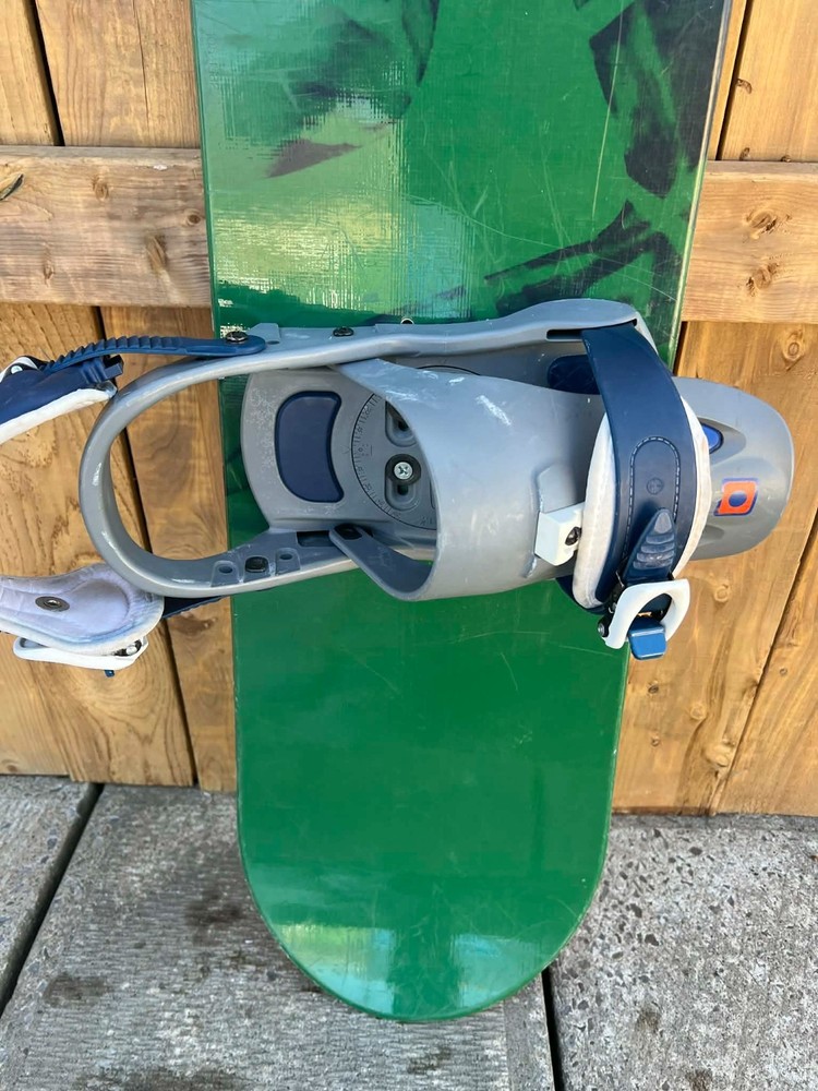 OPTION SUPER CAP 59 Alpine Snowboard 160 cm 62" Long with Bindings