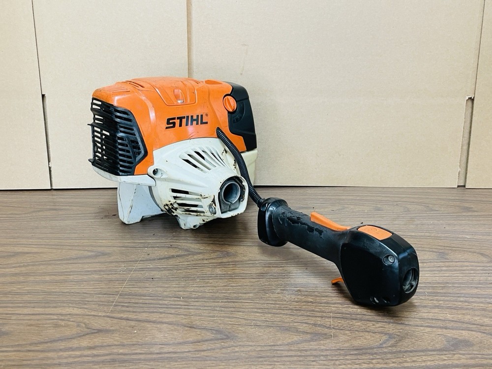 STIHL FS91R Trimmer Engine Head For Project - Started Up - 28cc Read Notes 🛠️