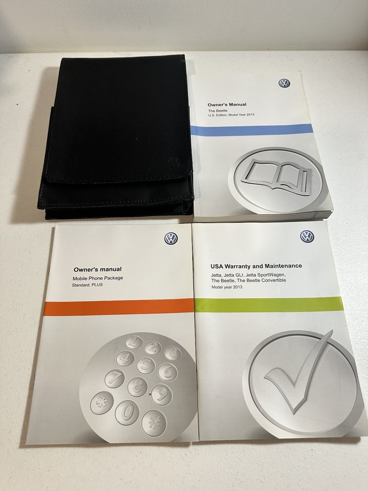 Volkswagen Beetle Owner's Manuals 2013