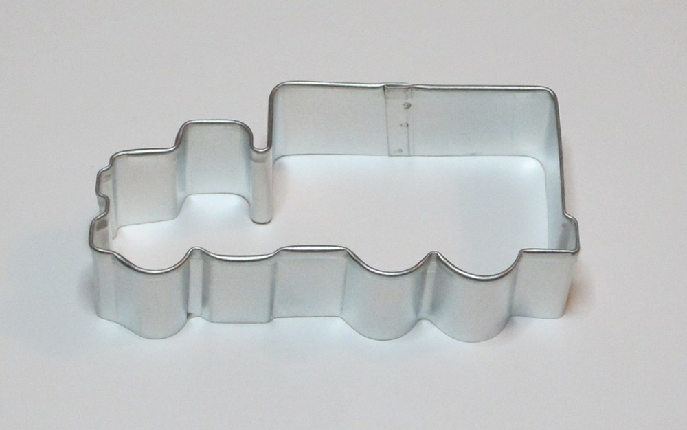 4" Box Truck Car Cookie Cutter Package Delivery Route Driver