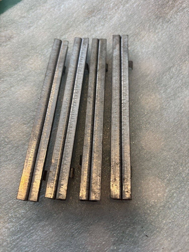 Set (4) Coleman 252A Lantern Quad Glass Channels