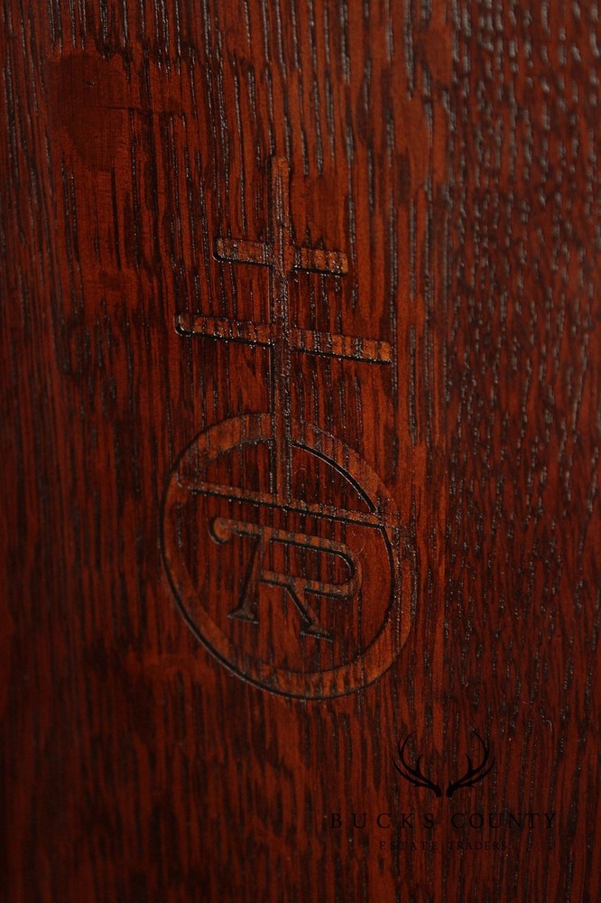 Stickley Roycroft Reissue Mission Oak Cellarette Cabinet