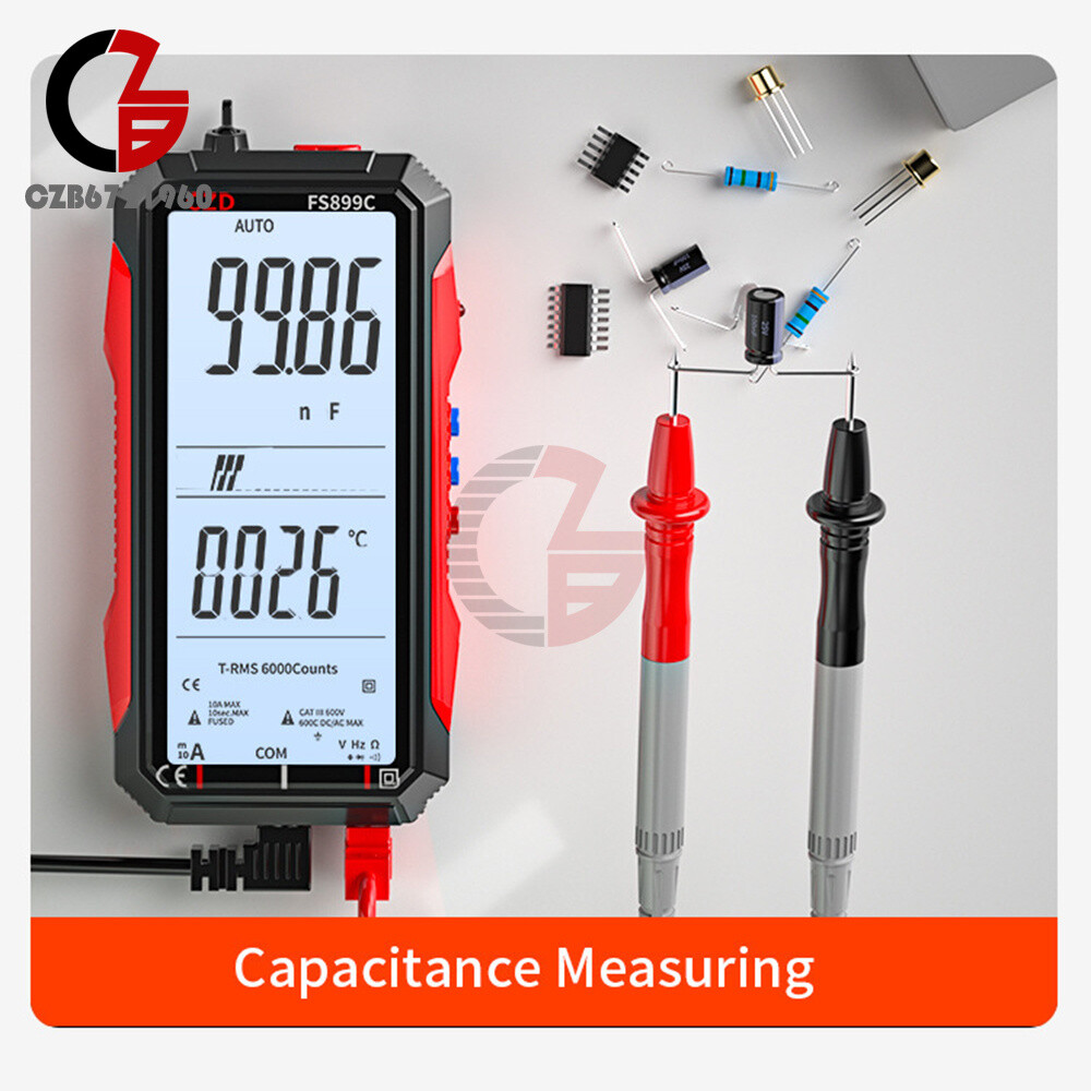 CZD-FS899C Digital Multimeter Auto AC/DC Voltage Current Frequency Meter