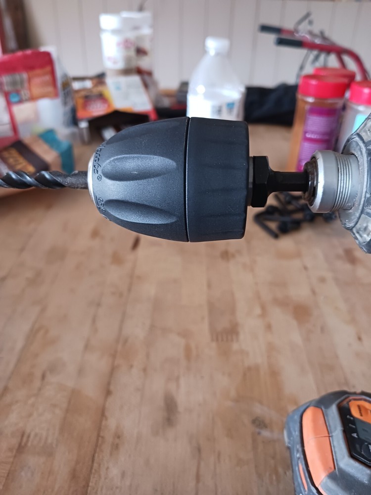 3/8 Jacobs keyless chuck with 1/4" hex adapter
