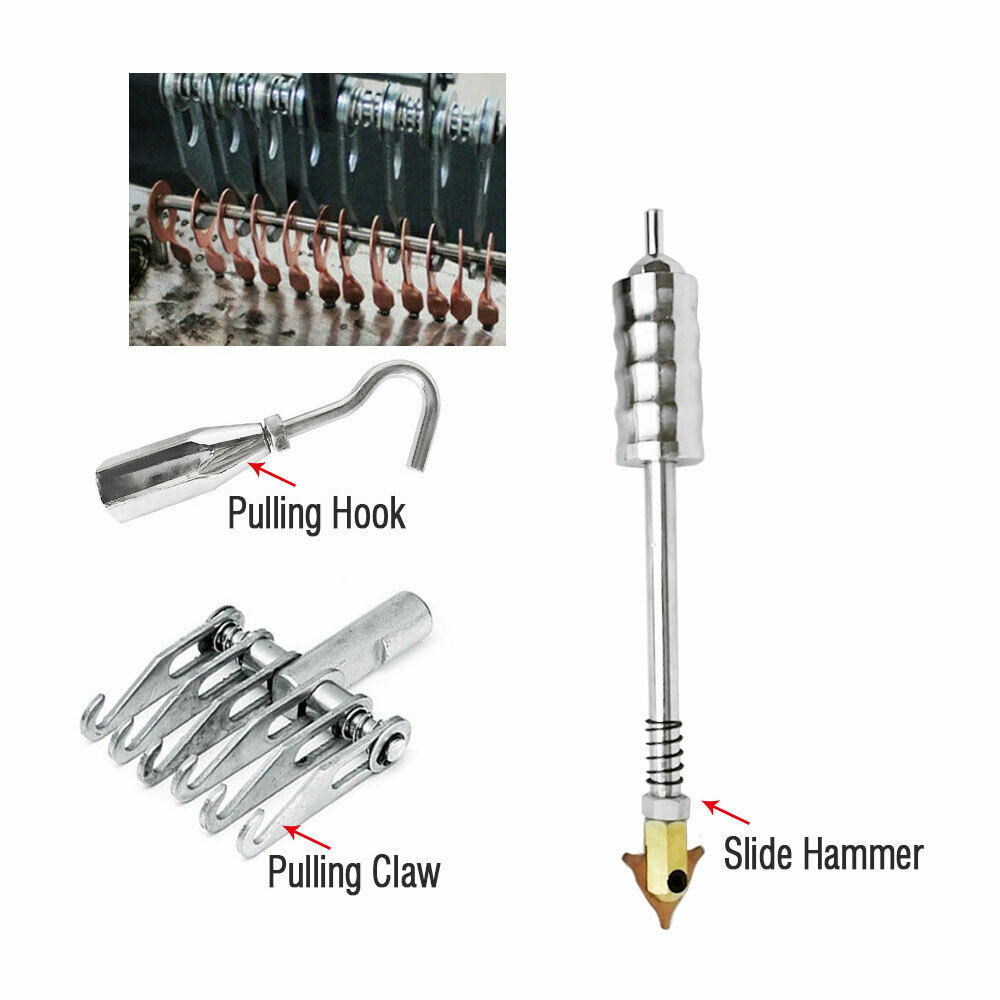 86pcs Stud Welder Dent Puller Kit Car Body Panel Dent Spot Welding Repair Tools