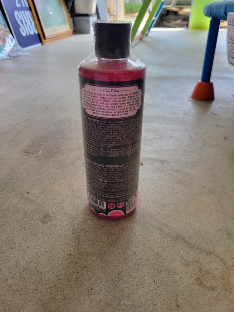 Mr. Pink Car Wash Soap 16 Oz