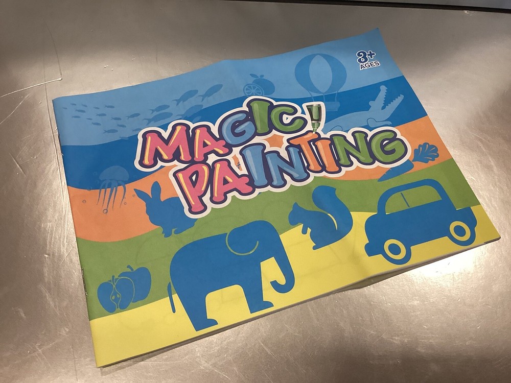 Magic Painter Water Doodle Mat With Backpack Preowned