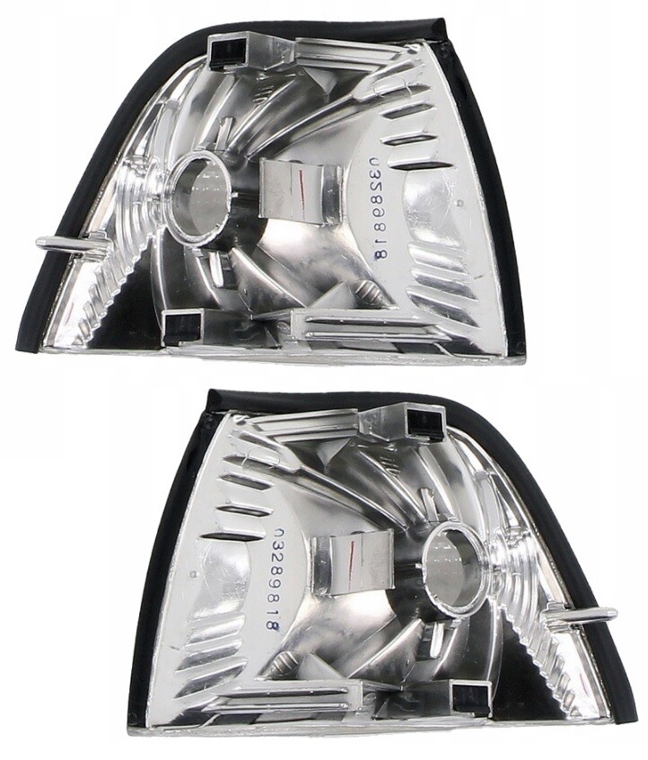 LEFT+RIGHT WHITE TURN SIGNAL INDICATOR SET FOR BMW 3 E36 1990-2000