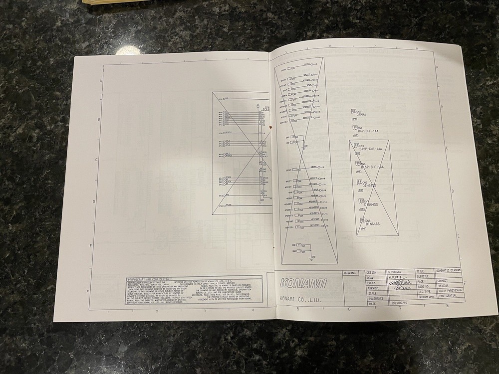 Konami Martial Champion Arcade Instruction Manual