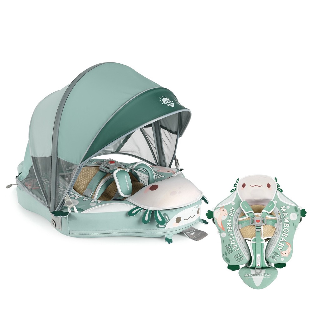 Mambobaby Pool Float Salamander with Canopy