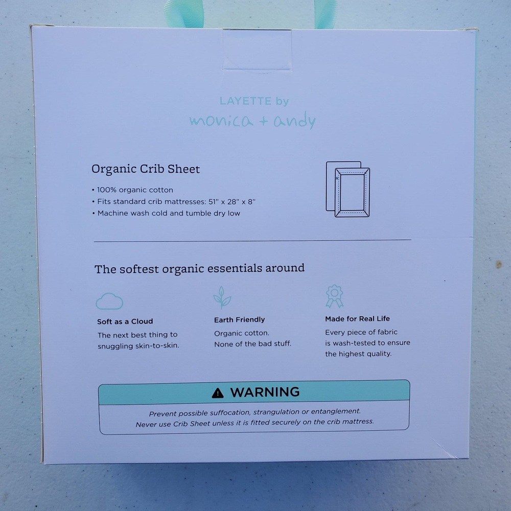 Layette by Monica + Andy Fitted Crib Sheet - Oh, Donut Even Pattern