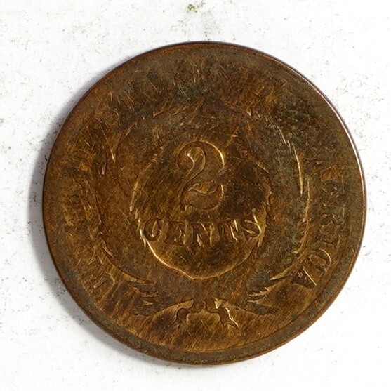 1864 Two Cent Piece