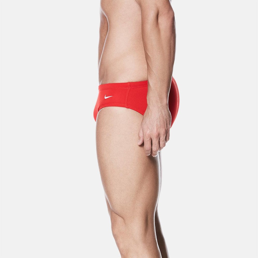 Nike Swim Boys' Solid Poly Briefs University Red