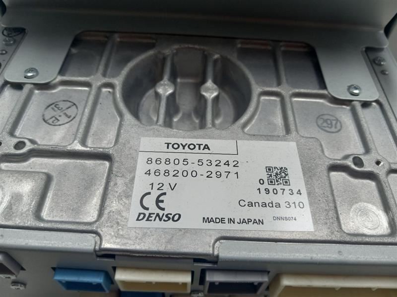2012 LEXUS IS250 RADIO / MULTIMEDIA INFOTAINMENT DISPLAY SCREEN