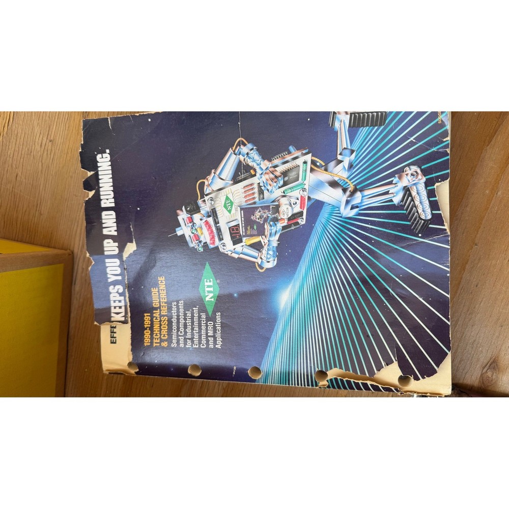 NTE Technical Guide Cross Reference 1990-1991 Manual Vintage Electronics Fair