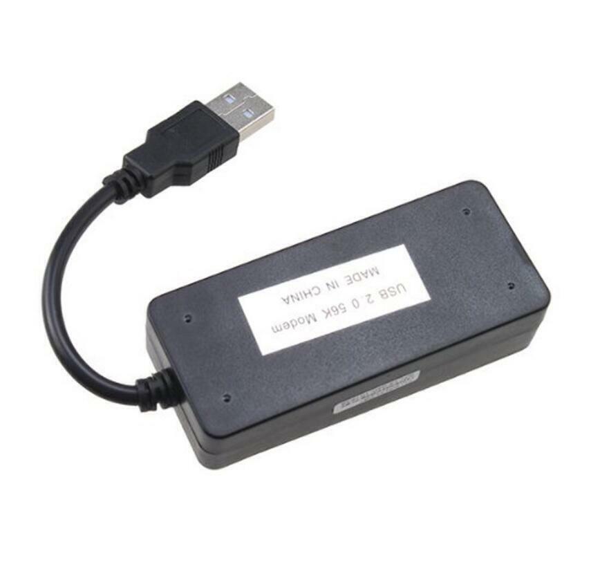 USB 56K Fax Modem for Computer, Data/Fax Dial-Up Internet, Caller ID, Plug&Play
