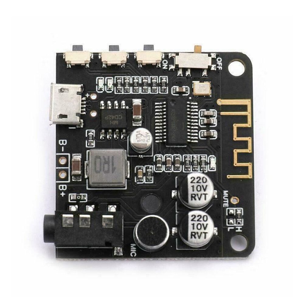 3PCS Bluetooth 5.0 MP3 Decoder Board Audio Receiver MP3 Lossless Player Wireless