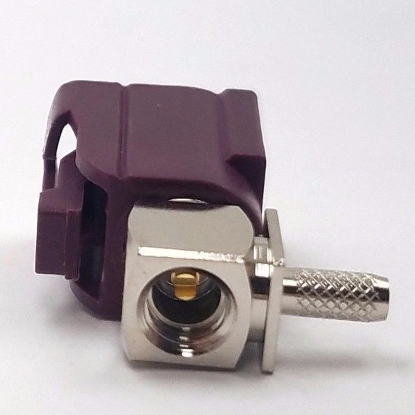 Fakra Bundle: R/A Jack Crimp RG174 Key Code D, Code C, & Straight Jack Code D