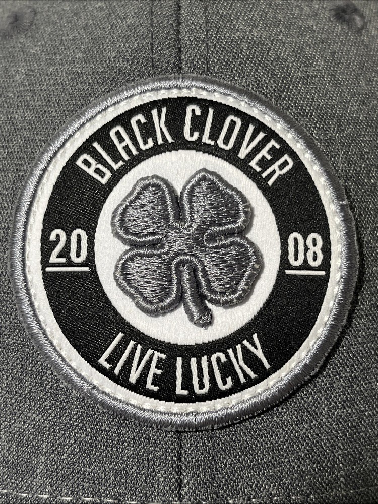 Black Clover 🍀 2008 Live Lucky ADJUSTABLE Golf ⛳️ Hat