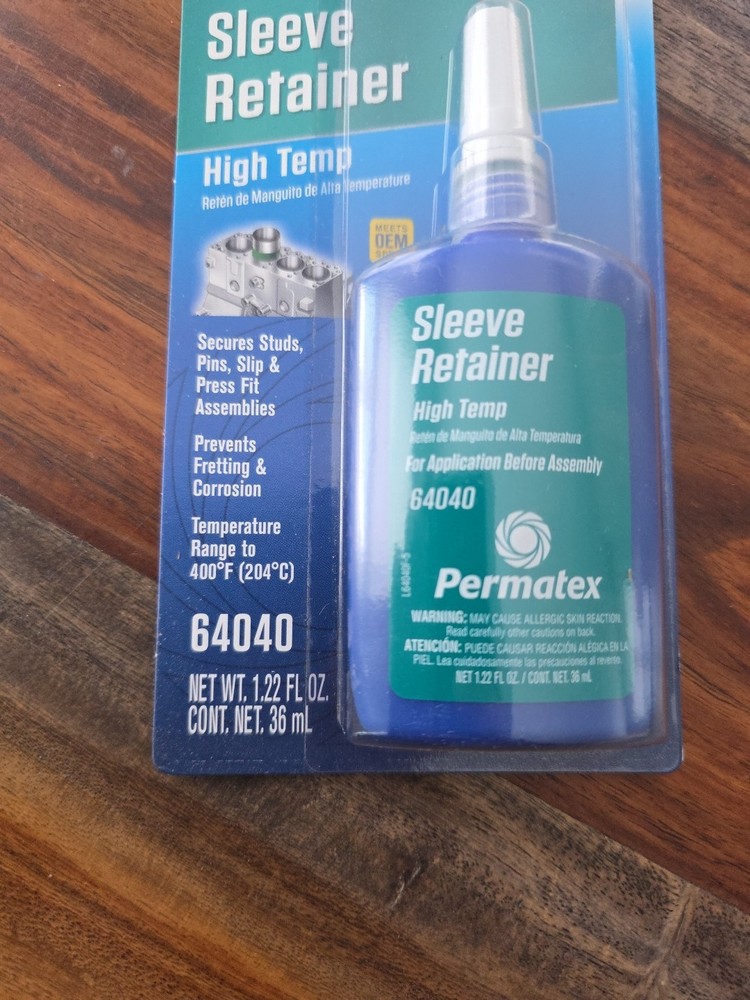 Permatex sleeve Retainer 64040