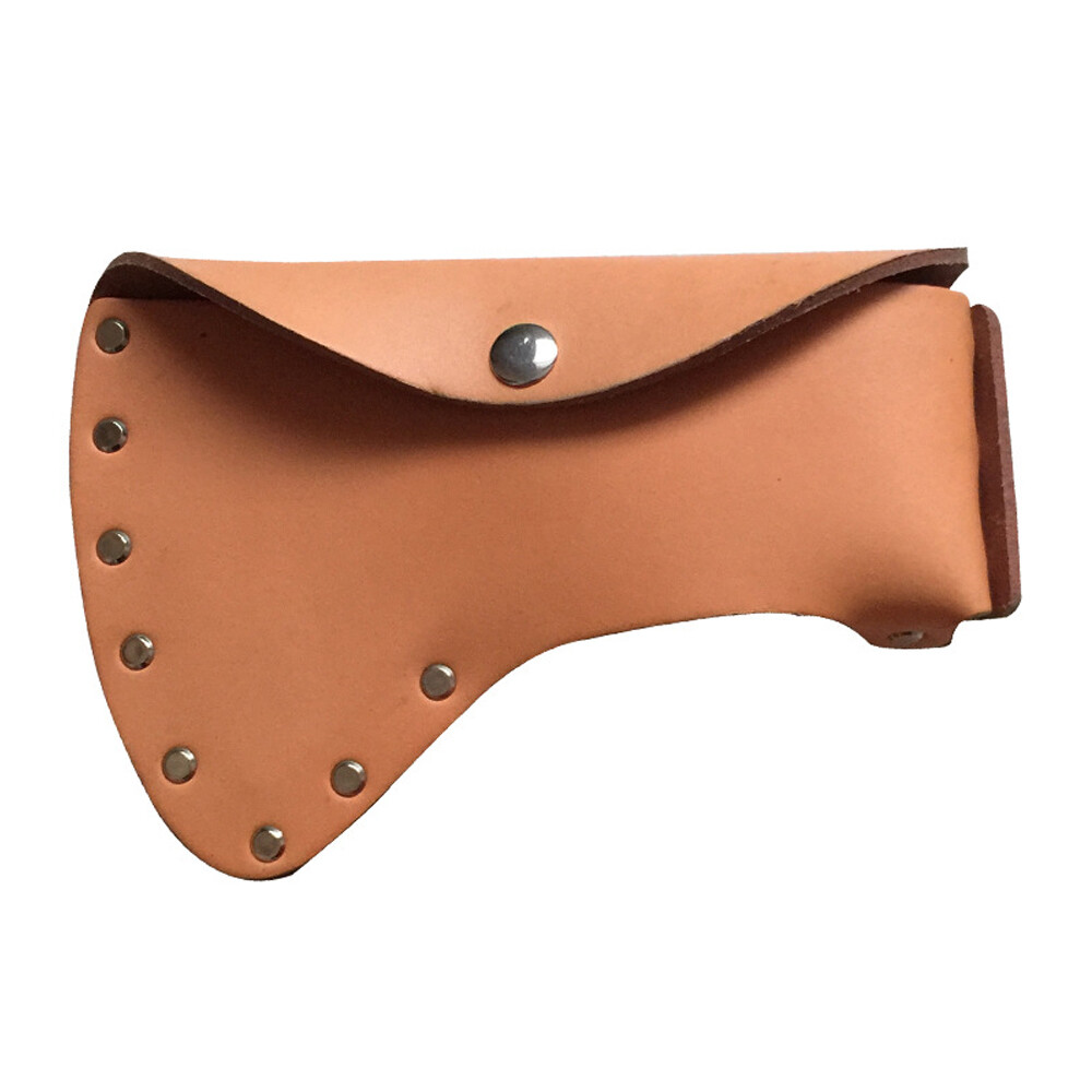 1pc Adjustable Leather Hatchet Sheath Leather Hatchet Blades Cover Durable Axe S