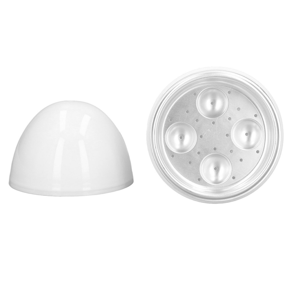Hard Boiled Egg Cooker 4 Eggs Capacity Compact Design ABS Material Egg Shape