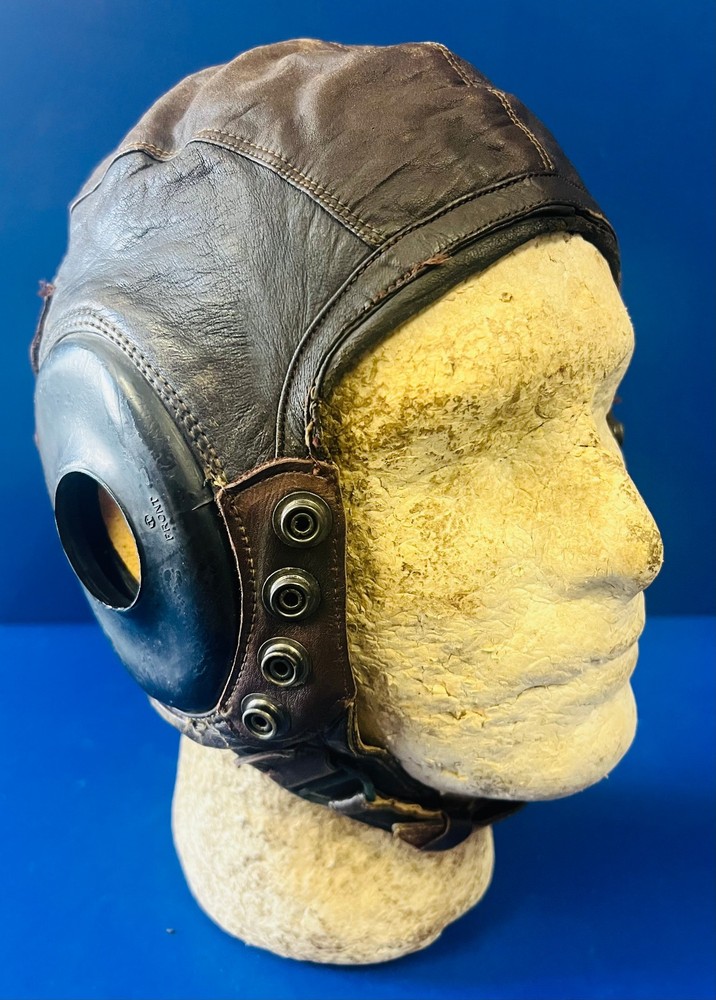 AAF TYPE A-11 INTERMEDIATE LEATHER FLYING HELMET-