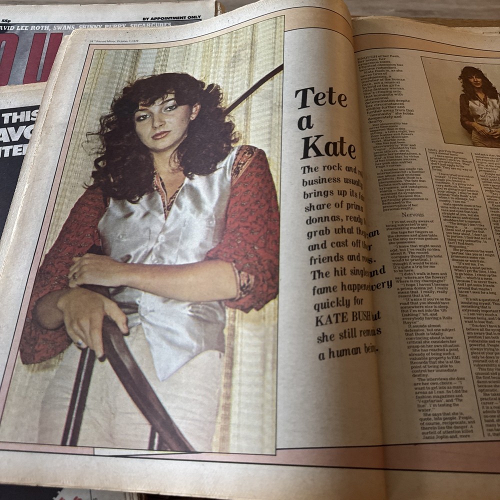 Record Mirror - October 7th 1978 - Sylvester Front Cover