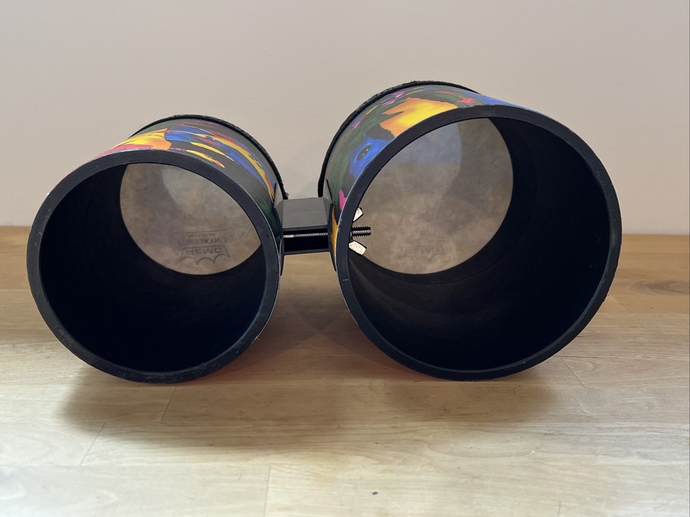 Remo Kid's Percussion Rain Forest Bongos - EUC