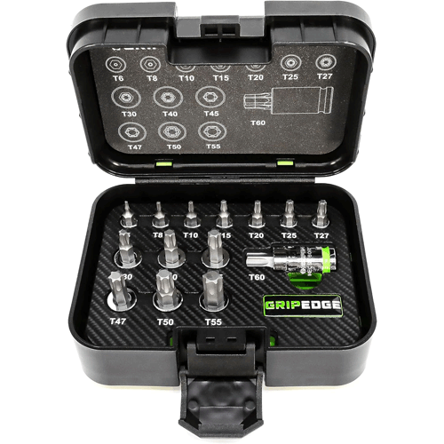 Grip Edge Tools 14-PC RPT Star Driver Set