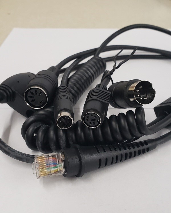 Metrologic Honeywell Barcode Scanner With Stand Kit PS2 Connector