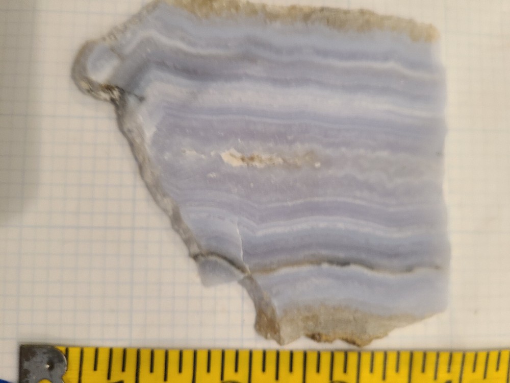Blue Lace Agate Slab