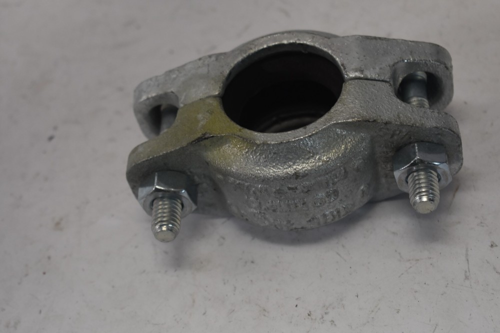 SPF C4 1-1/4" Rigid Coupling Galvanized Silver Tool 42.4mm OD