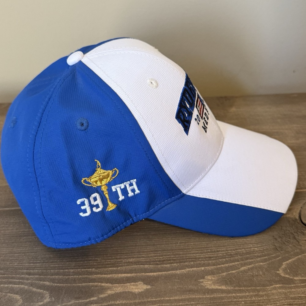 2012 Ryder Cup Medinah Hat Blue & White Adjustable
