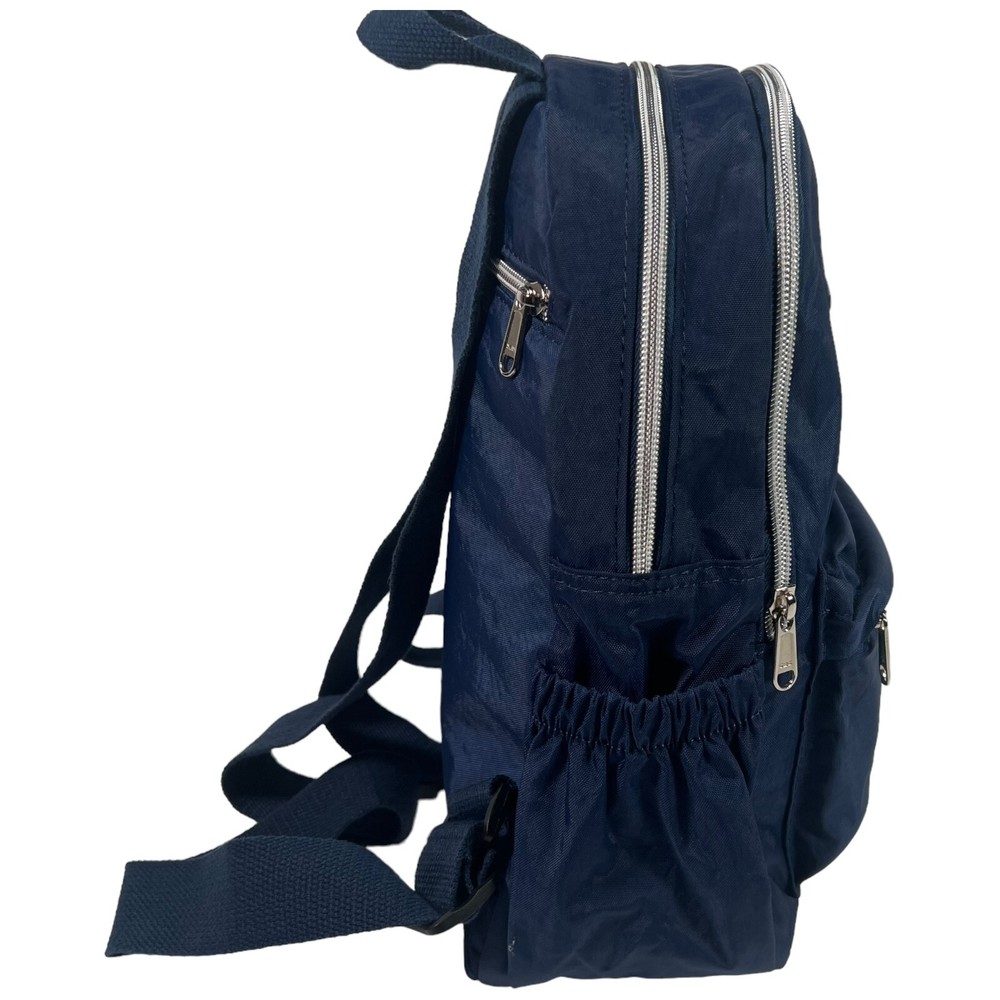 SAVERRY Lightweight Small Daypack Hiking Nylon Backpack Blue Multi Pockets