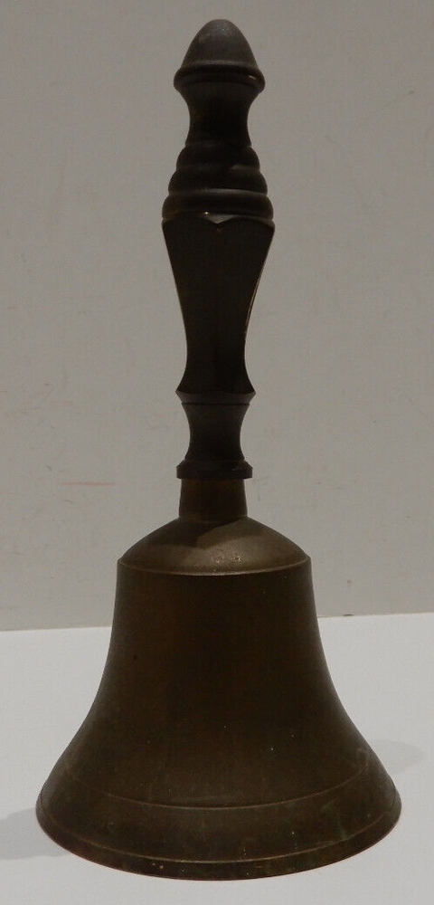 Brass Hand Bell with Brass Handle, 5.5”