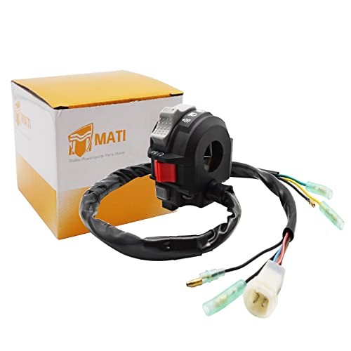 Handlebar Switch Control Start Stop Kill Headlight Button for Yamaha Breeze