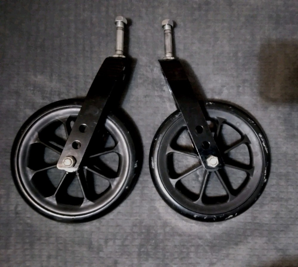 Drive Front Caster Wheels With Fork Assembly