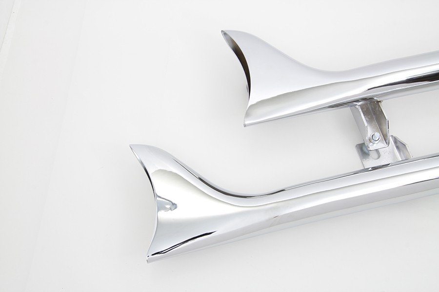 Indian Straight Fishtail Set Chrome for Harley-Davidson