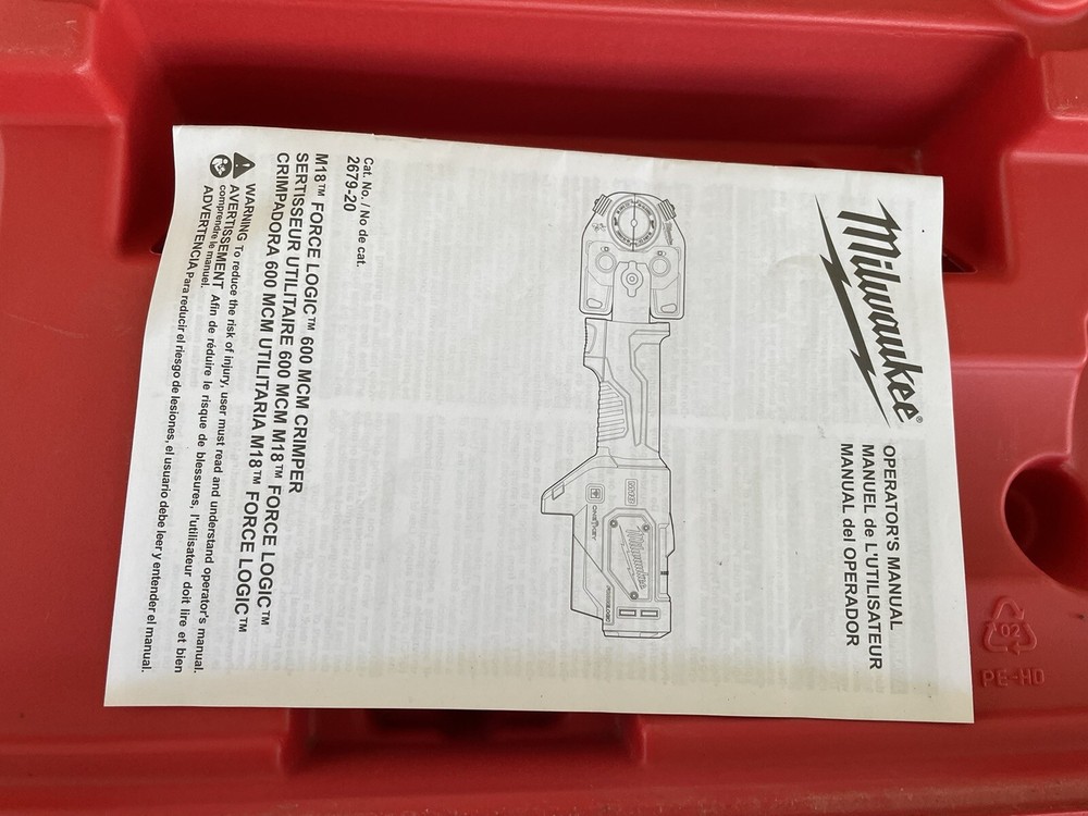 Milwaukee Force Logic Crimper Kit