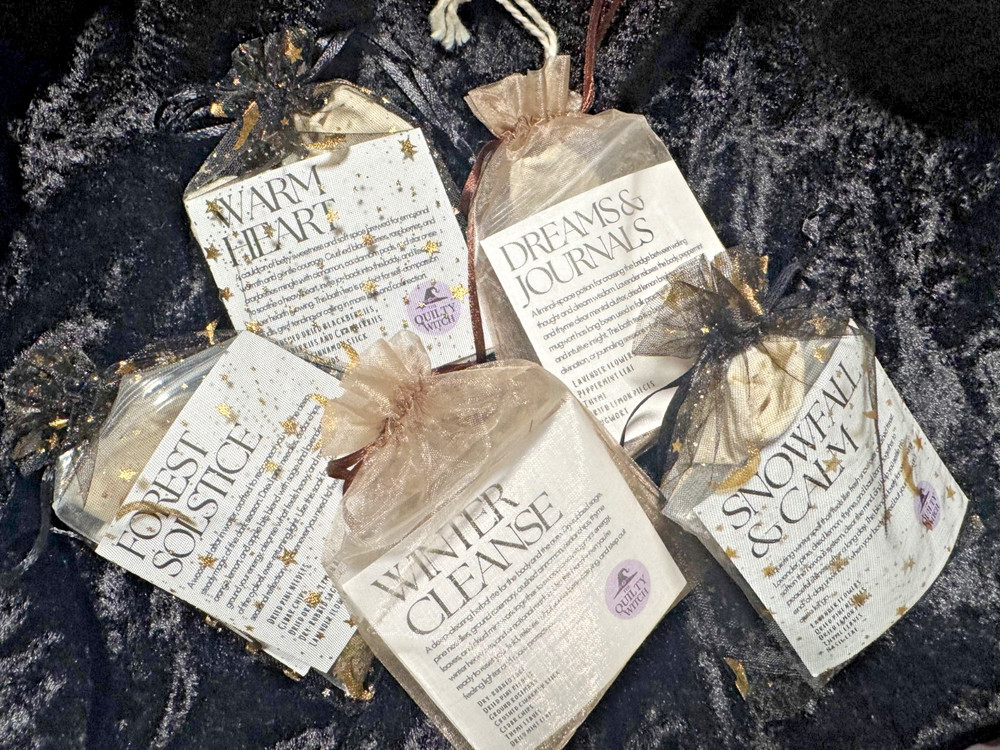 Herbal Bath Teas for Winter (kits)