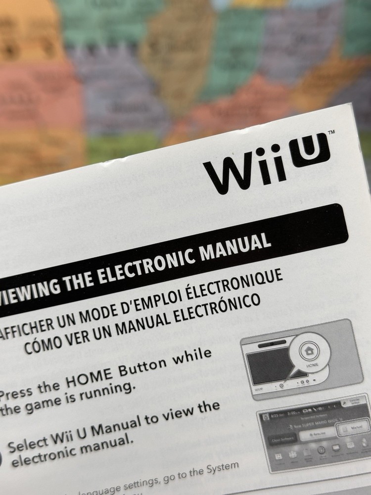 ❌CASE ONLY Splatoon Wii Case + Insert