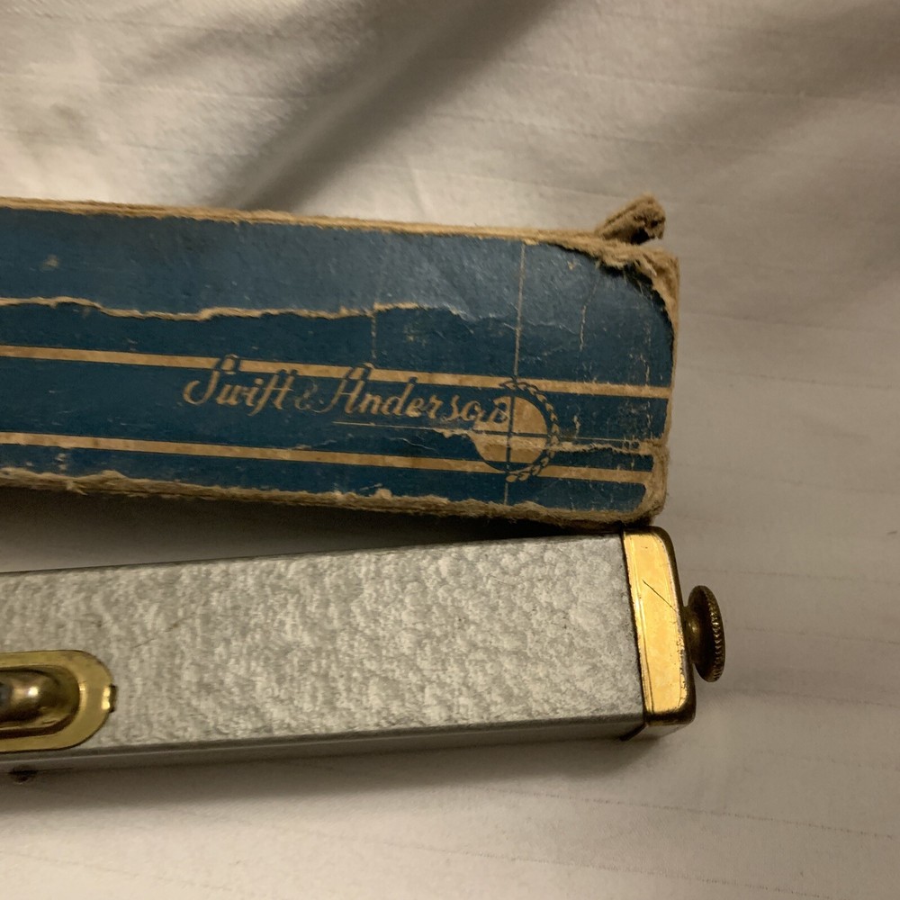 Vintage Swift & Anderson 5" Hand Sighting Level Tool 