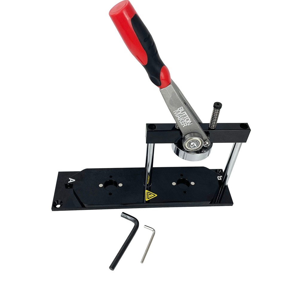 Pro N4 Button Maker Rack Badge Button Press Body Machine DIY Frame for Make Pin