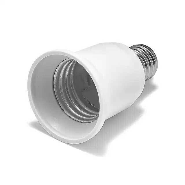 20X Intermediate base E17 to Standard Medium base E26/E27 Converter Adapter US