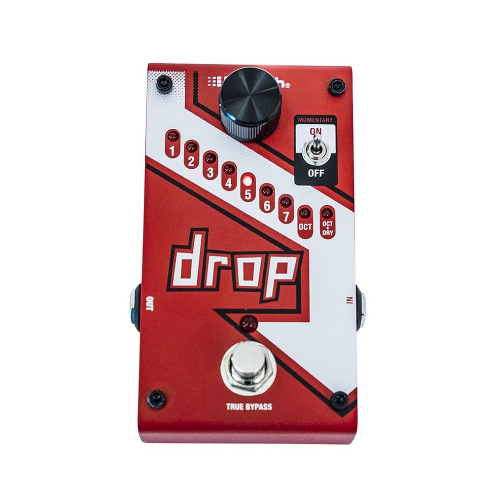DigiTech DROP Compact Polyphonic Drop Tune Pitch-Shifter Pedal only
