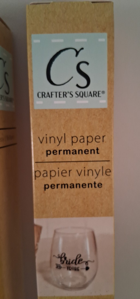 Crafter's Square Solid Red Vinyl Adhesive Paper 12"x48" s#13