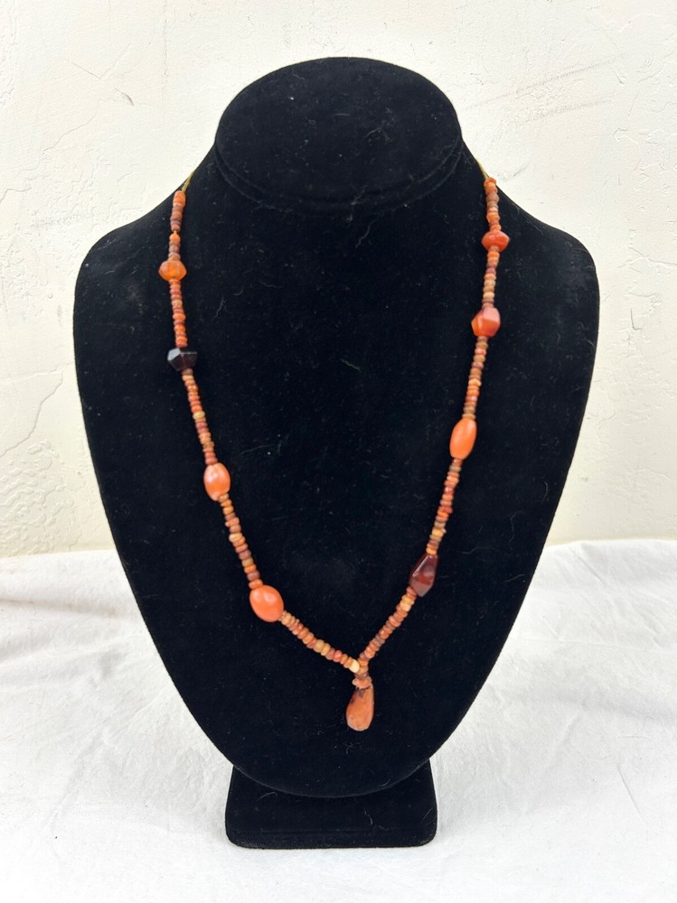 Ancient Bactrian Agate and Carnelian Beads